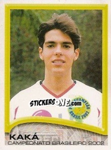 Sticker Kaká - Campeonato Brasileiro 2002 n. 26 - Panini