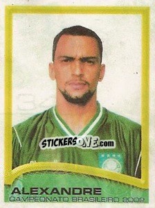Sticker Alexandre - Campeonato Brasileiro 2002 n. 34 - Panini