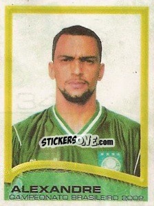 Cromo Alexandre - Campeonato Brasileiro 2002 - Panini