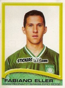 Sticker Fabiano Eller - Campeonato Brasileiro 2002 n. 37 - Panini