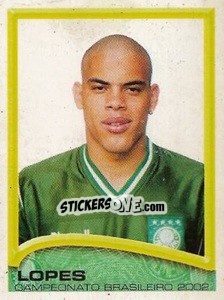 Sticker Lopes - Campeonato Brasileiro 2002 n. 39 - Panini