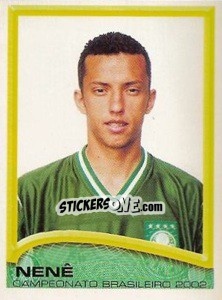 Sticker Nenê - Campeonato Brasileiro 2002 n. 42 - Panini