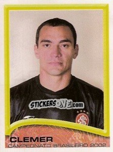 Cromo Clemer - Campeonato Brasileiro 2002 - Panini