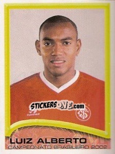 Sticker Luiz Alberto - Campeonato Brasileiro 2002 n. 47 - Panini
