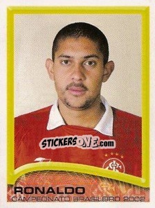 Figurina Ronaldo - Campeonato Brasileiro 2002 - Panini