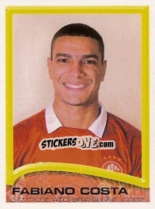 Sticker Fabiano Costa - Campeonato Brasileiro 2002 n. 52 - Panini