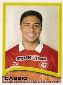 Sticker Cássio - Campeonato Brasileiro 2002 - Panini