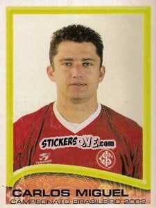 Sticker Carlos Miguel - Campeonato Brasileiro 2002 n. 56 - Panini