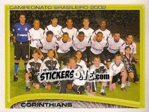 Cromo Equipe de foto - Campeonato Brasileiro 2002 - Panini