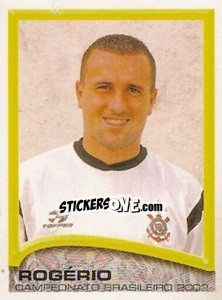 Cromo Rogério - Campeonato Brasileiro 2002 - Panini