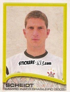 Sticker Scheidt - Campeonato Brasileiro 2002 - Panini