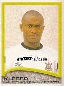 Cromo Kléber - Campeonato Brasileiro 2002 n. 64 - Panini