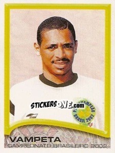 Cromo Vampeta - Campeonato Brasileiro 2002 - Panini