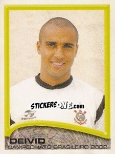 Sticker Deivid - Campeonato Brasileiro 2002 n. 68 - Panini