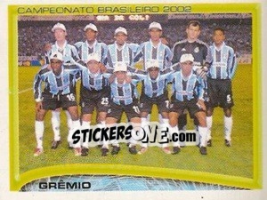 Sticker Equipe de foto - Campeonato Brasileiro 2002 - Panini