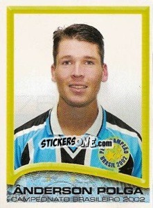 Cromo Ânderson Polga - Campeonato Brasileiro 2002 - Panini