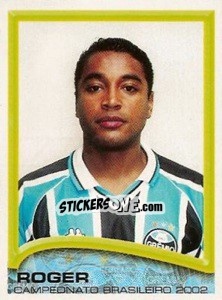 Sticker Roger - Campeonato Brasileiro 2002 n. 77 - Panini