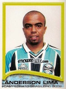 Sticker Ânderson Lima - Campeonato Brasileiro 2002 - Panini