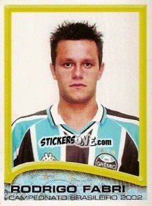 Sticker Rodrigo Fabri - Campeonato Brasileiro 2002 n. 81 - Panini