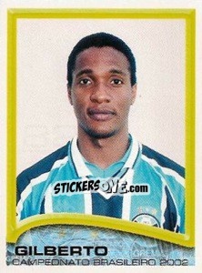 Sticker Gilberto - Campeonato Brasileiro 2002 n. 82 - Panini
