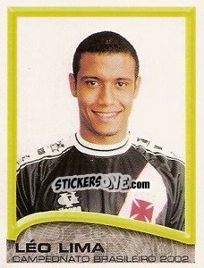 Figurina Léo Lima - Campeonato Brasileiro 2002 - Panini