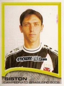 Sticker Siston - Campeonato Brasileiro 2002 n. 96 - Panini