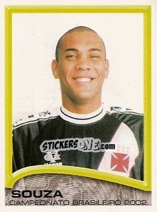 Sticker Souza - Campeonato Brasileiro 2002 - Panini