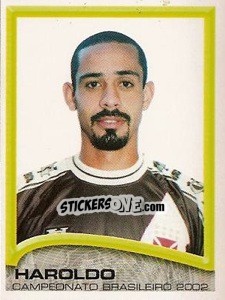 Cromo Haroldo - Campeonato Brasileiro 2002 - Panini