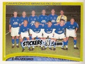 Figurina Equipe de foto - Campeonato Brasileiro 2002 - Panini