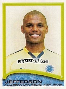 Sticker Jefferson - Campeonato Brasileiro 2002 - Panini