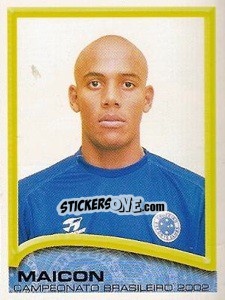 Cromo Maicon - Campeonato Brasileiro 2002 - Panini