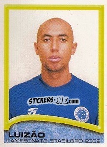 Sticker Luisão - Campeonato Brasileiro 2002 n. 104 - Panini