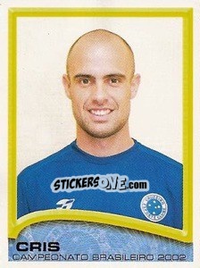 Sticker Cris - Campeonato Brasileiro 2002 n. 105 - Panini