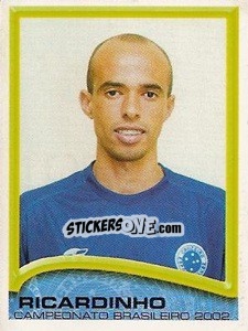Sticker Ricardinho - Campeonato Brasileiro 2002 - Panini