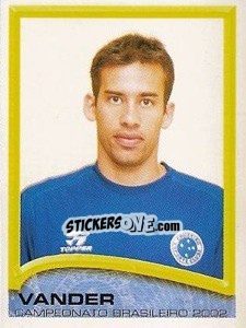 Sticker Vander - Campeonato Brasileiro 2002 n. 109 - Panini