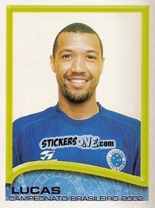 Sticker Lucas - Campeonato Brasileiro 2002 n. 112 - Panini