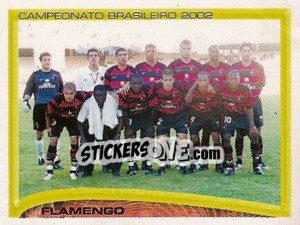 Cromo Equipe de foto - Campeonato Brasileiro 2002 - Panini