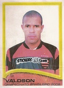 Figurina Valdson - Campeonato Brasileiro 2002 - Panini