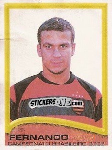 Sticker Fernando - Campeonato Brasileiro 2002 - Panini