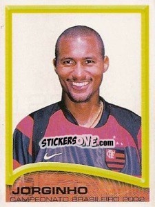 Cromo Jorginho - Campeonato Brasileiro 2002 n. 122 - Panini