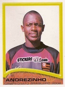Cromo Andrezinho - Campeonato Brasileiro 2002 n. 124 - Panini