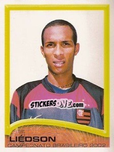 Sticker Liédson - Campeonato Brasileiro 2002 n. 126 - Panini