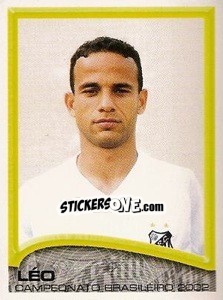 Sticker Léo - Campeonato Brasileiro 2002 n. 134 - Panini