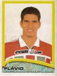 Sticker Flávio - Campeonato Brasileiro 2002 n. 145 - Panini