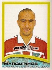Sticker Marquinhos - Campeonato Brasileiro 2002 n. 148 - Panini