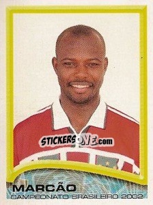 Sticker Marcão - Campeonato Brasileiro 2002 n. 149 - Panini