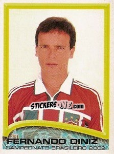 Sticker Fernando Diniz - Campeonato Brasileiro 2002 n. 151 - Panini