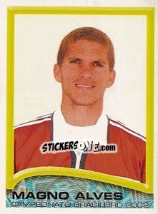 Sticker Magno Alves - Campeonato Brasileiro 2002 n. 153 - Panini