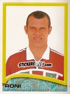 Sticker Roni - Campeonato Brasileiro 2002 n. 154 - Panini