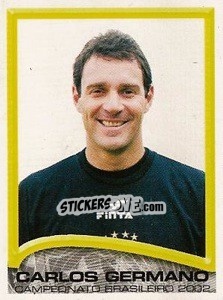 Cromo Carlos Germano - Campeonato Brasileiro 2002 n. 158 - Panini